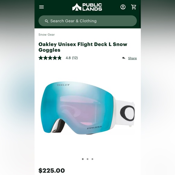 Oakley Flight Deck L Goggles - Picture 1 of 6